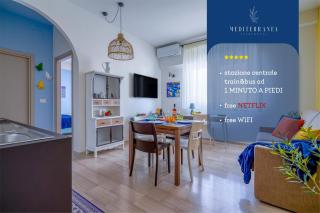 Mediterranea Apartment- CENTRAL STATION - FREE WIFI&NETFLIX - Bari - 9