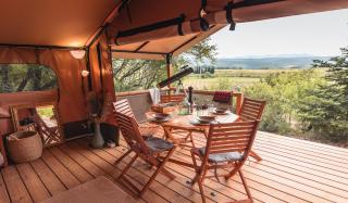Camping la Peiriere - Lodge en Pays Cathare - 4