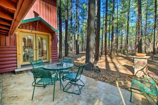 Modern Pinetop Cabin with Patio and Fire Pit! - Indian Pine - 9
