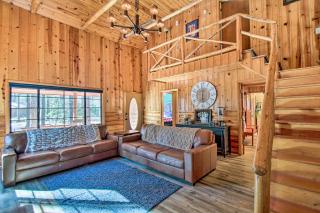 Modern Pinetop Cabin with Patio and Fire Pit! - Indian Pine - 7