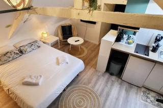 La Cabane - Petit studio mansardé - Plage 50m - Rue gratuite - Saint-Malo - 1