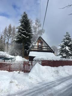 Domek Jakusówka Laliki Pochodzita w sercu Beskidów - 9