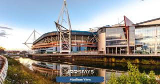 Cardiff Stylish 2 Bedroom Sleeps 6 Wi-Fi - JRR Stays - 7