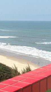 Apto pé na areia com vista para o mar no Litoral Sul - Itanhaém - 8