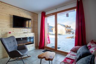 Cosy Cottage 1800 - pied des pistes - Piscine, Sauna, parking privée - Les Orres - 8