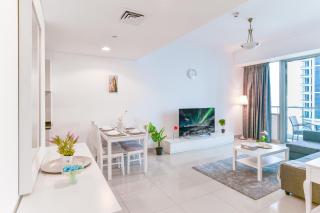 Scenic High Floor 1BR at Ocean Heights, Dubai Marina by Maxx Value Homes - 1