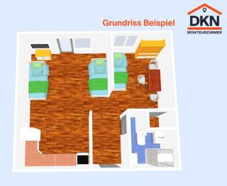 Apartments K11 für Monteure in Chemnitz - Chemnitz - 7