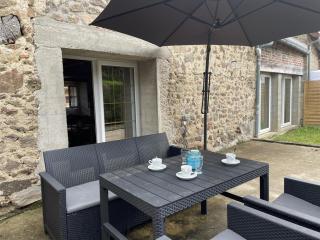 Gîte charme & confort avec piscine, terrasse, jardin clos, près de Néris les Bains, animaux acceptés - FR-1-489-344 - Terjat - 3