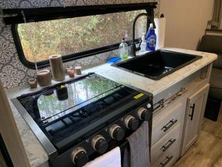 Daffodil Dream Camper with Hot Tub - Movie Screen - Fire Pit - BBQ - - 1