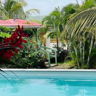 Villa créole avec piscine bungalow - évasion à Marie-Galante - 3
