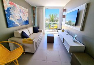 Areias do Mar Aconchegante e Tranquilo com Varanda - 4