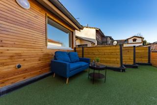 Le toit terrasse proche commodités parking facile - Castelsarrasin - 9