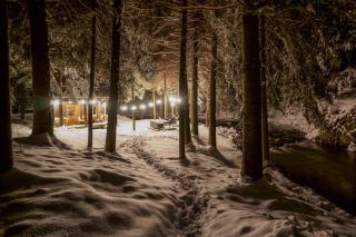 Novosiele Residence - nad górską rzeką - Leśne Spa sauna jacuzzi - Bieszczady - 2