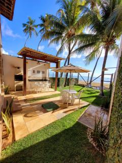 Casa à beira mar de Maragogi com 3 quartos, 4 banheiros e Área Verde - Maragogi - 0