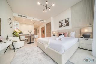 Tranquil Studio at The Anwa By Omniyat Dubai Maritime City by Deluxe Holiday Homes - Dubái - 9