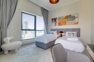 Bay Central, Central Tower - Tranquil Two Bedroom - Dubai - 5