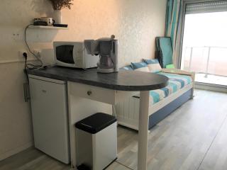 Fort-Mahon-Plage: Studio balcon, équipements complets, parking privé - FR-1-482-12 - 1