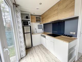 Mobil-home Grand Confort proche plage avec piscine chauffée, fitness et parking, Jullouville - FR-1-361A-17 - Jullouville-les-Pins - 9