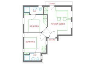 Ferienwohnung - Ferienhaus Kirchboden - 3