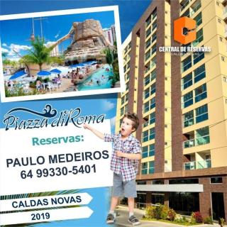 Piazza Caldas com acesso gratuito Acqua Park Diroma - Caldas Novas - 6