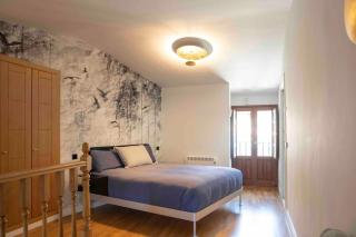 Villa privada y piscina salina y chimenea colgante - 6