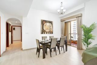 High rise 2BR in JBR w/ Sea View - Walk to Beach - 5