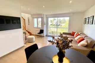 Séjour détente avec vue sur leau Appt pour 6 pers lumineux et confortable - 9