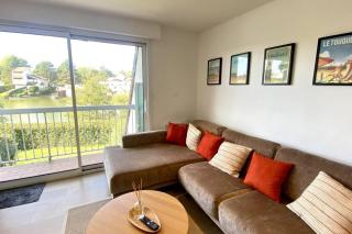 Séjour détente avec vue sur leau Appt pour 6 pers lumineux et confortable - 4