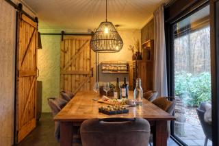 Lodge in een bosrijke omgeving met Hottub & Sauna opt - Rheezerveen - 3