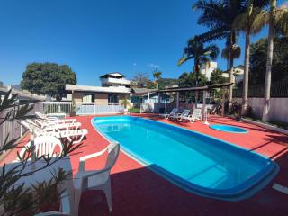 BRUNO KLEMTZ DK4 CASA PISCINA CHURRASQUEIRA SINUCA 3 AR WIFI 3 VaGAS 3 DORM - Itapema - 0