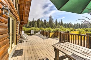 Log Home on 60 Private Acres By Mt Shasta Ski Park - McCloud - 9