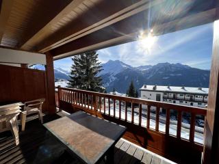 Studio cosy Centre station de ski La Rosière 1850 vue magnifique plein Sud - Montvalezan - 5