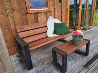 Lodge in Drenthe with Scenic Veranda - Ruinerwold - 6