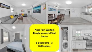 Near Fort Walton Beach, peaceful 5 bedrooms house - Fort Walton Beach - 7