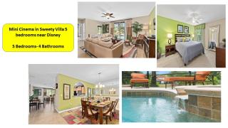 Mini Cinema in Sweety Villa 5 bedrooms near Disney - Kissimmee - 6