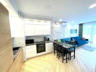 Apartament Superior Blue Przy Plaży- FREE Pool, Saunas, Jacuzzi, Fitness, Salzgrotte - 9