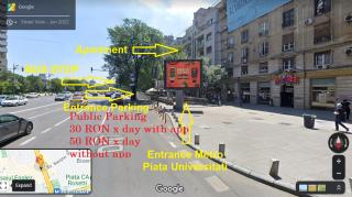 Anastasia Balcescu Apart 4 Self Check in Code from 2PM Kitchen and Bedroom - Boekarest - 5