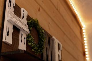 Charming Blue Farmhouse Cabin - Duck Creek Village - 4