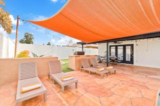 4BR Home with Pool and BackYard Oasis, Yard Games, AC - 7