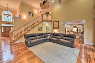 Pool, Grill + Patio: Spacious Statesboro Estate! - 1
