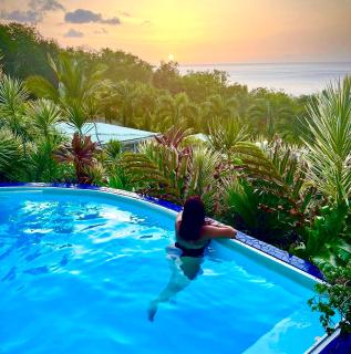 Vue Mer/3Beds/Piscine/wifi/900 mètres de la plage - Deshaies - 3