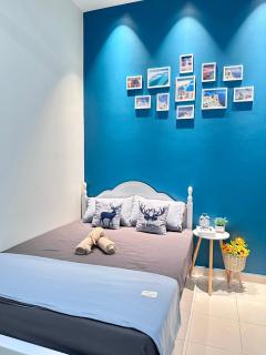 The Blue Memories Homestay with Mediterranean Style - Sungai Pelik - 4