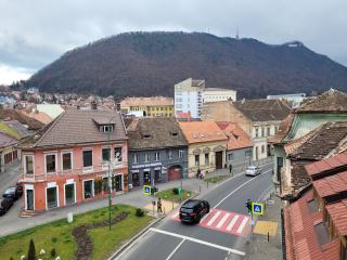 Ema's Vintage Brasov Spacious 2 BR Central Apartment with Mountain View - Brasov - 9