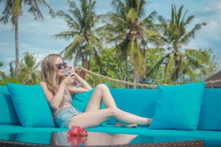 Rumah Tara Modern 3 bedroom pool and garden villa in Gili Air - 8