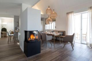 Reetdorf Geltinger Birk Künstlerkate Abendrot - Nieby - 4
