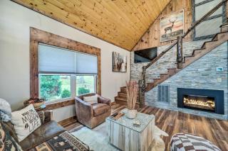 Fire Pit and Grill Modern Beech Mountain Cabin! - Beech Mountain - 6