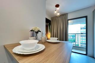 Vista do parque Ibirapuera do lado do Metrô - 6