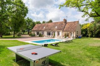 So Villa Ramenerie 45 - Heated pool - Basket - 1h30 from Paris - 26 beds - Courtemaux - 9
