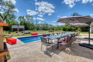 Crazy Villa Gaudiniere 89 - Heated pool - Multisport - 2h Paris - 30p - Champcevrais - 2
