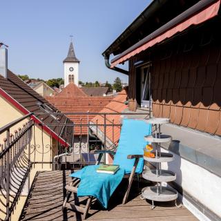 Charmante, großzügige Ferienwohnung Villa Fleurie - Bretten - 7